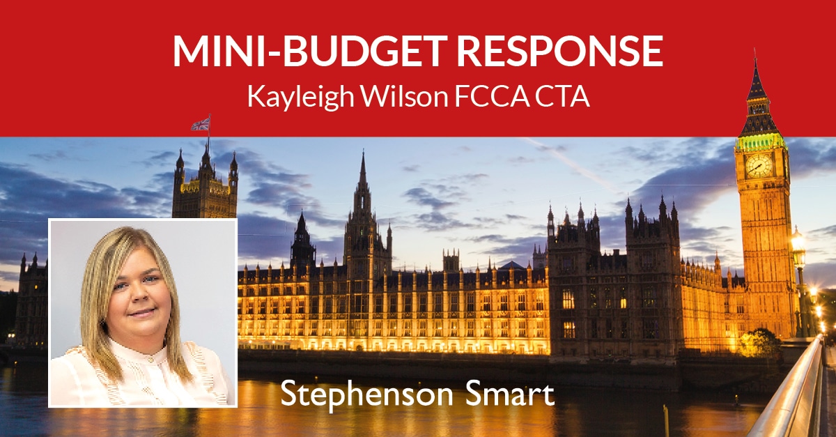 Mini Budget September 2022 – ‘A Plan for Growth’