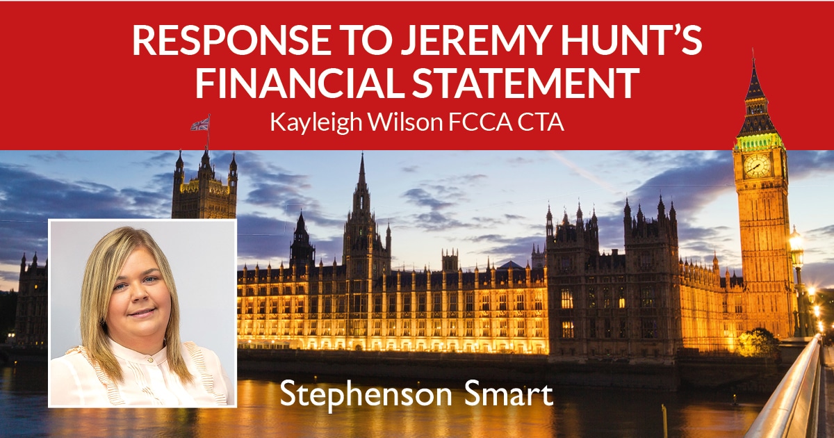 Jeremy Hunt Financial Statement Response