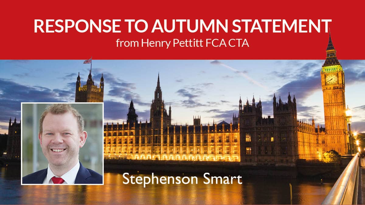 Autumn Statement 2023: Henry Pettitt